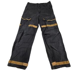 VINTAGE Marithe Francois Girbaud Taped Shuttle Logo Baggy Jeans Y2K Men 34x30